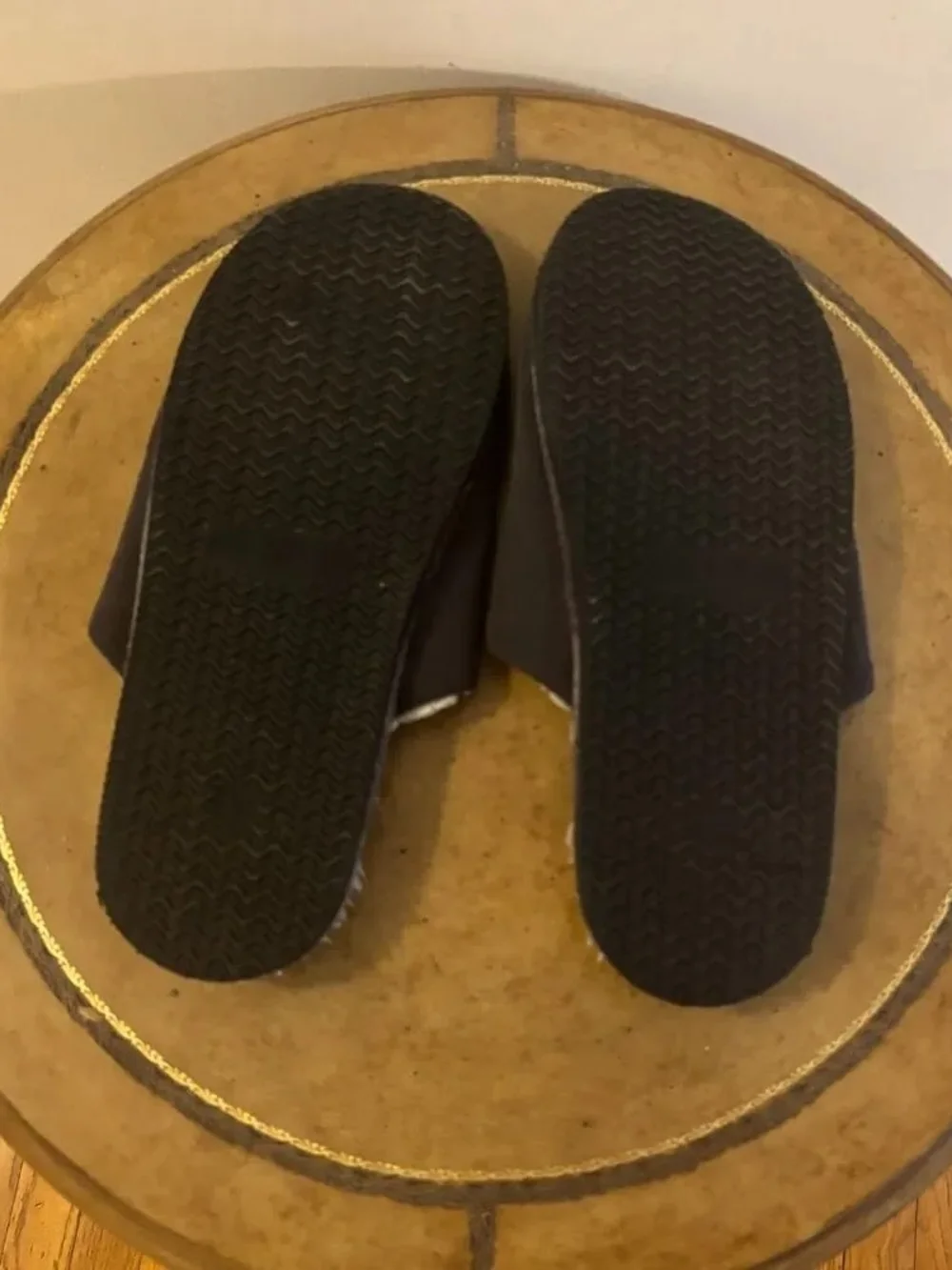 Hollister Men's Slip-On Corduroy Slippers - Dark Gray